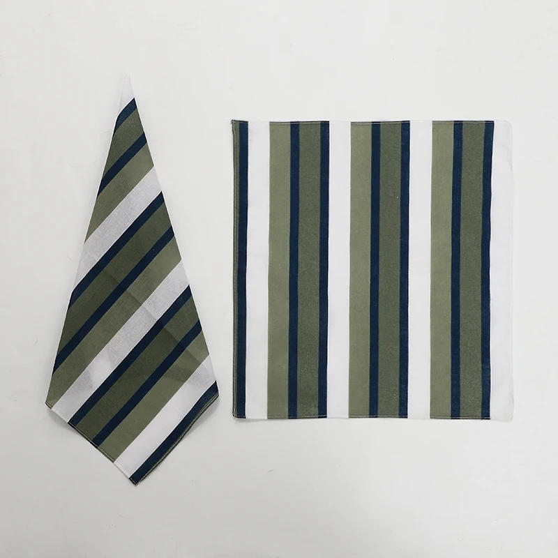 FUBU women cotton square scarf and handkerchiefs 34*34cm small suit pocket handkerchief