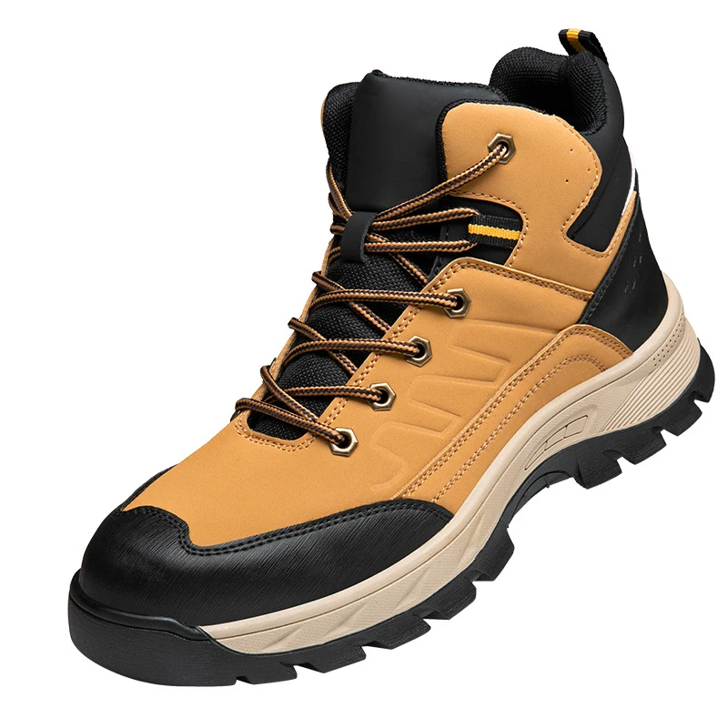 Sunland Welding Protect Loggers Boots Safety Boot Steel Toe Rubber Work Boot Industrial Work Shoes For Man