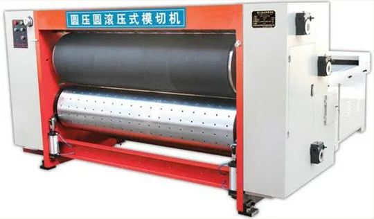 Corrugated Carton Box Semi-automatic Rotary Die Cutting machine