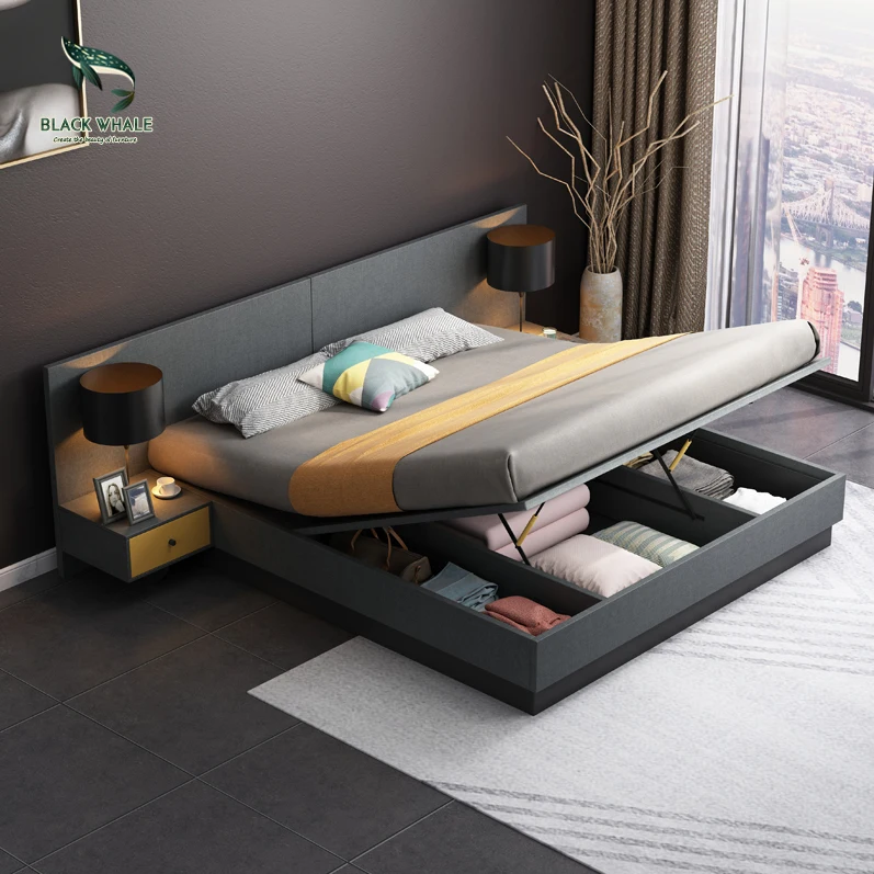  Дом кровать Camas Modernas Bett класса люкс горит взрослый Muebles деревянные King Size антикварная мебель для спальни Наборы постельного