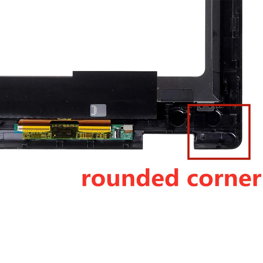 13.3' For Dell Inspiron 13 7352 7353 P57G001 Full IPS LCD Display Screen Touch Glass Digitizer Panel Assembly+Frame Replacement