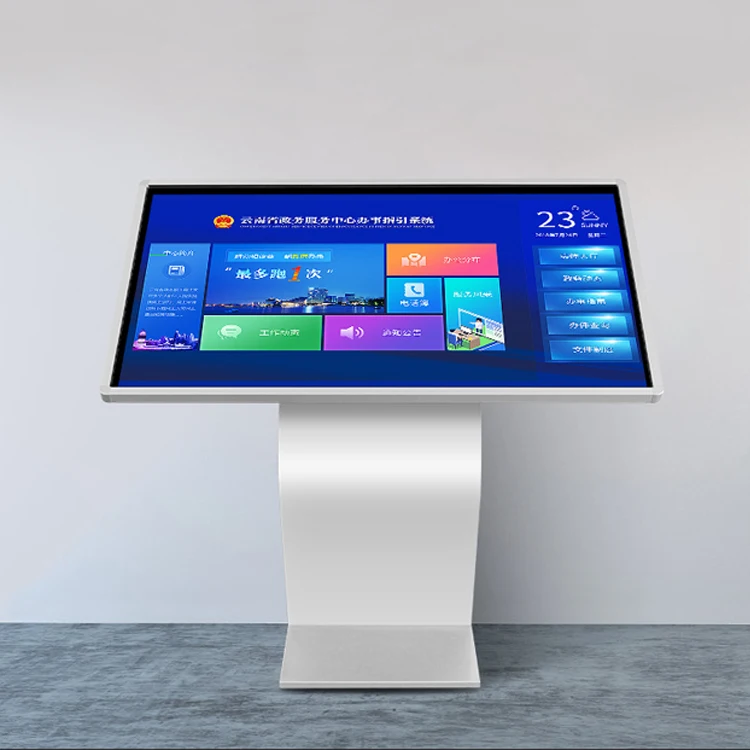 Высоколегкая рекламная машина сенсорный экран монитор для проверки в/больнице/аэропорту/метро