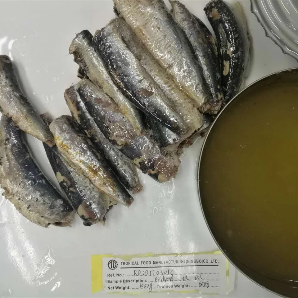 Good Quality Fish Canned Sardine In Tomato Sauce Natural Oil Brine