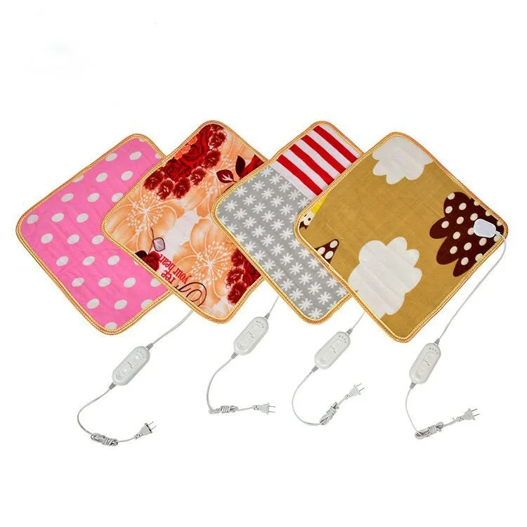 Animals Bed Heater Mat Cat Dog Bed Heating Pad Winter Warmer Carpet Pet Plush Electric Blanket Heated Seat for Dogs Cats
