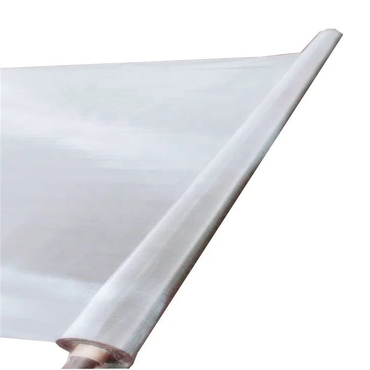 
5 10 20 25 50 100 micron ultra fine 304 316 316L stainless steel wire mesh/net/filter cloth 