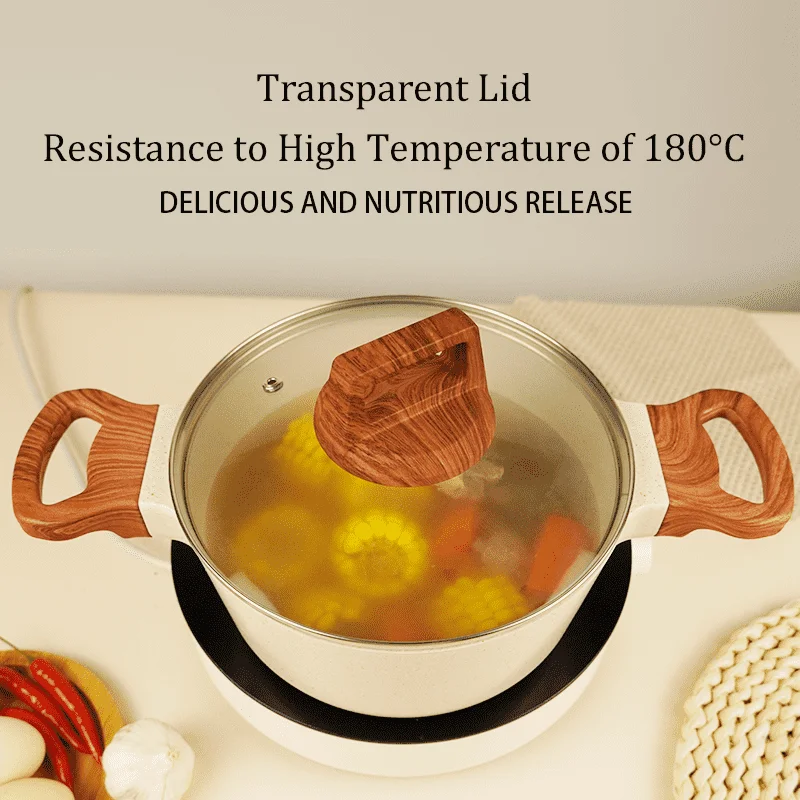 High Quality Aluminium 20cm Kitchenware Sauce Pan Non Stick Cheap Non Stick Cookware Pots Wholesale OEM ODM