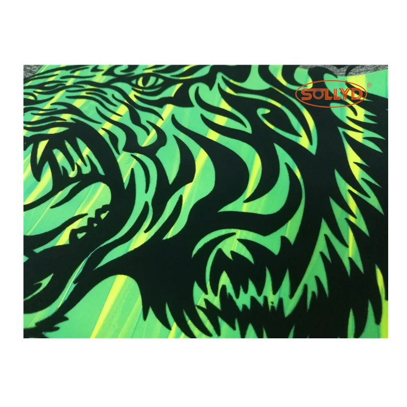 SOLLYD Flocking silicone rubber ink for screen printing textile on Lycra fabric underwear with elasticity fastness