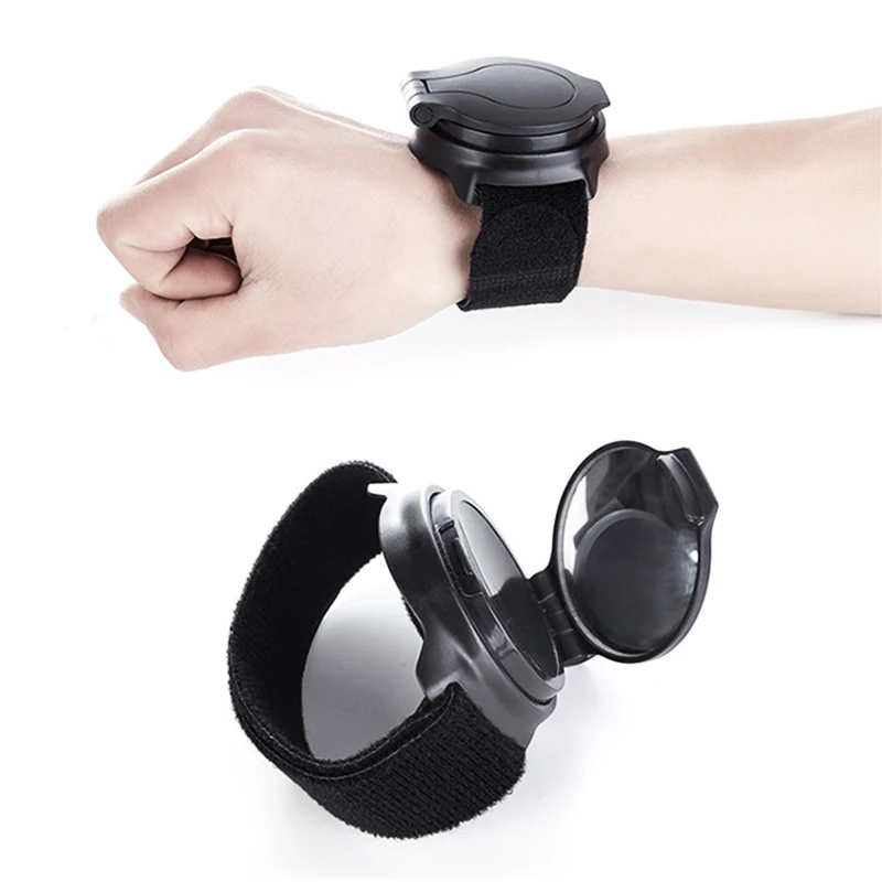 360 Adjustable Bike Rearview Mirror Wearable Bike Wrist Rear View Band Cycling Rear View Bicycle Mirror