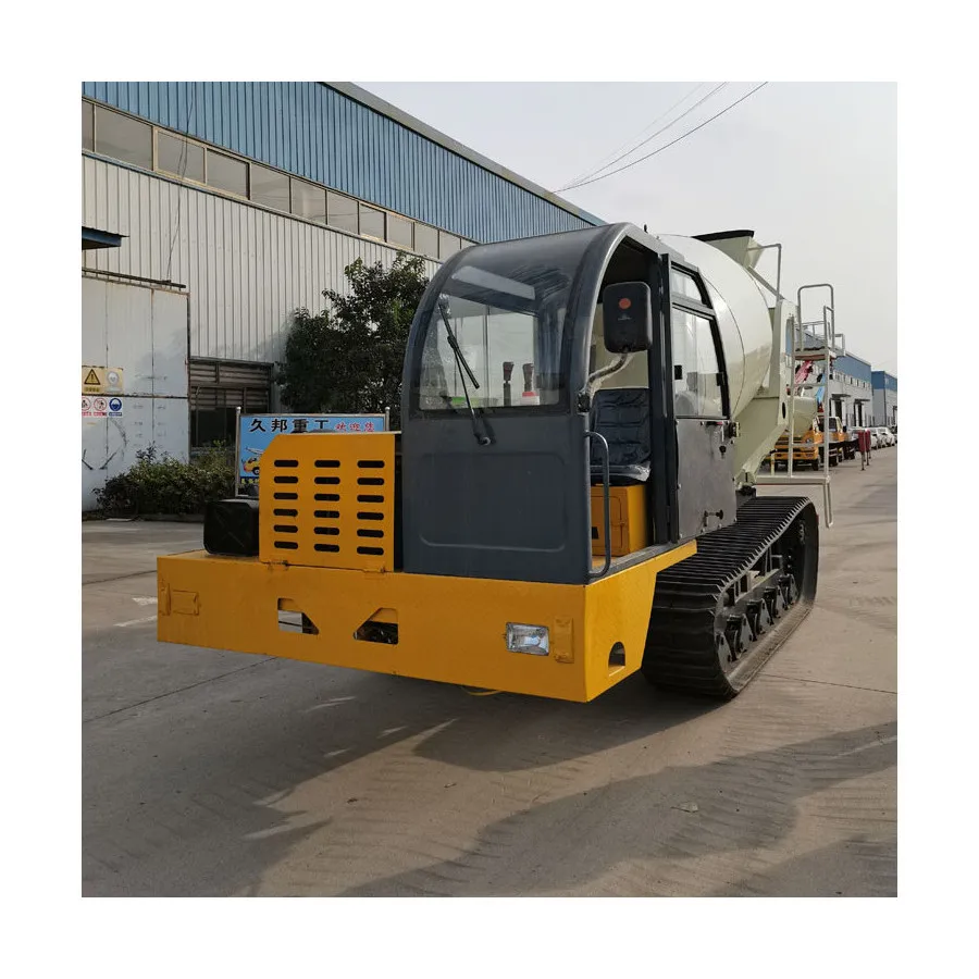 
China Cheap Price 2 cube and 3 cube Crawler Mixer Concrete Mixer Truck 