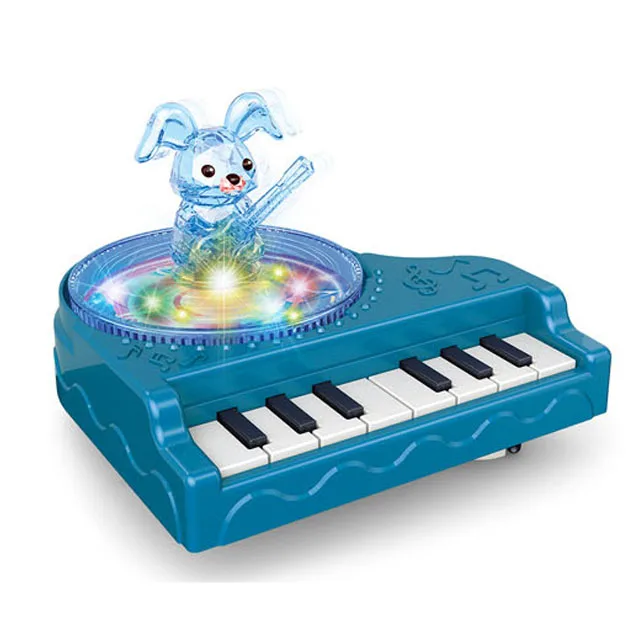 Universal electronic organ toy musical instruments battery operated toy piano with light
