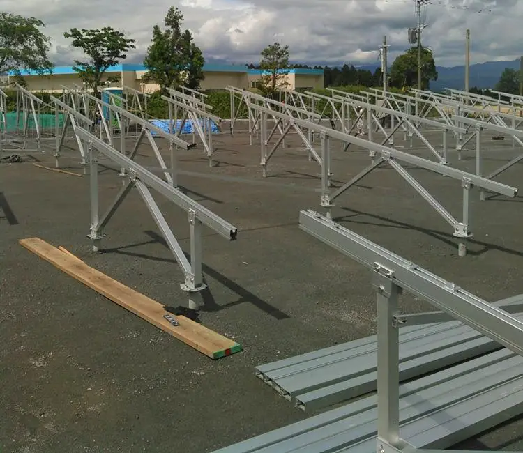 BRISTAR Universal Aluminium PV Support Solar Panel Mounting Brackets Ground Racking Systems