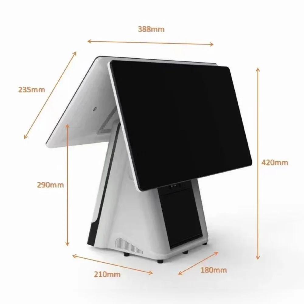 Factory Custom Touch Screen Cash Register Counter Software Machine for Retail Computer Windows Pos with Print