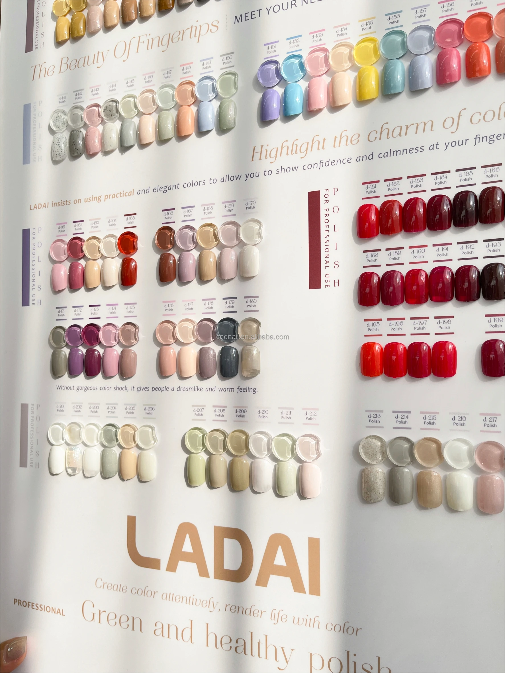 Ladai 218 Colors Nail Painting Enamel Varnish Private Label Vegan Nail Polish Manufacturer Uv Gel Nail Polish Set Colors