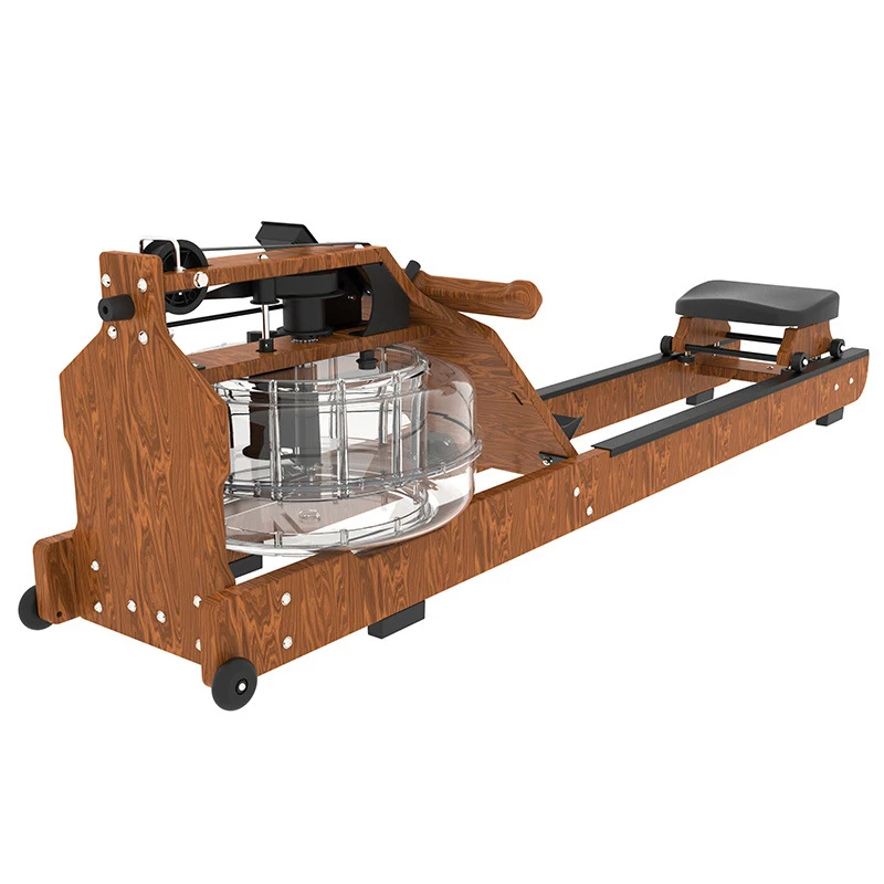 
New Hot Selling Commercial Water Wood Rower / Power Generation System Rowing Machine 