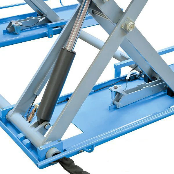 Electric Scissor Lift  Hydraulic Garage Car Ramps Jack for Hydraulic Floor Lifting and Car Wash Ramp
