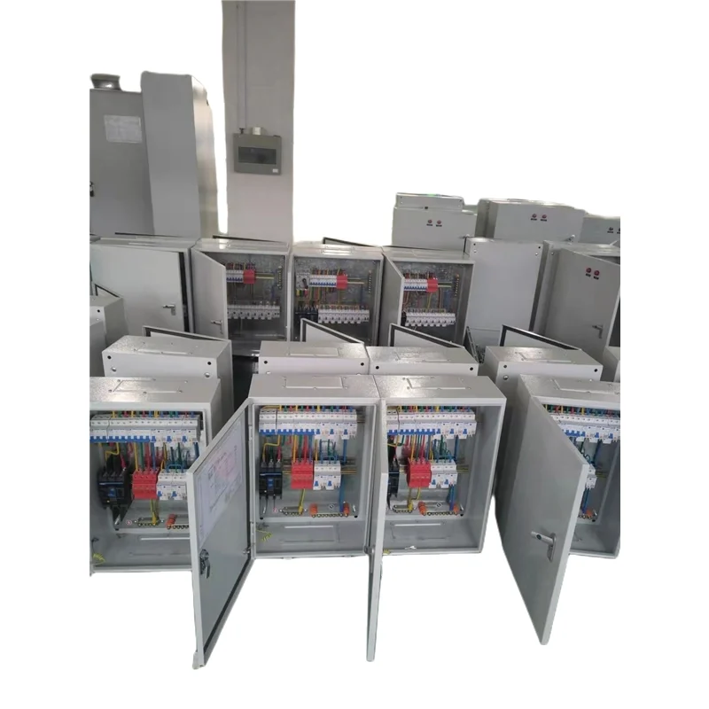 High Quality Power Distribution Panel Metallic Surface Mounted Webbed Electrical Enclosure Box Electric Distribution System