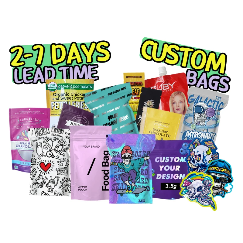 Мешок с застежкой-молнией 3 5 г