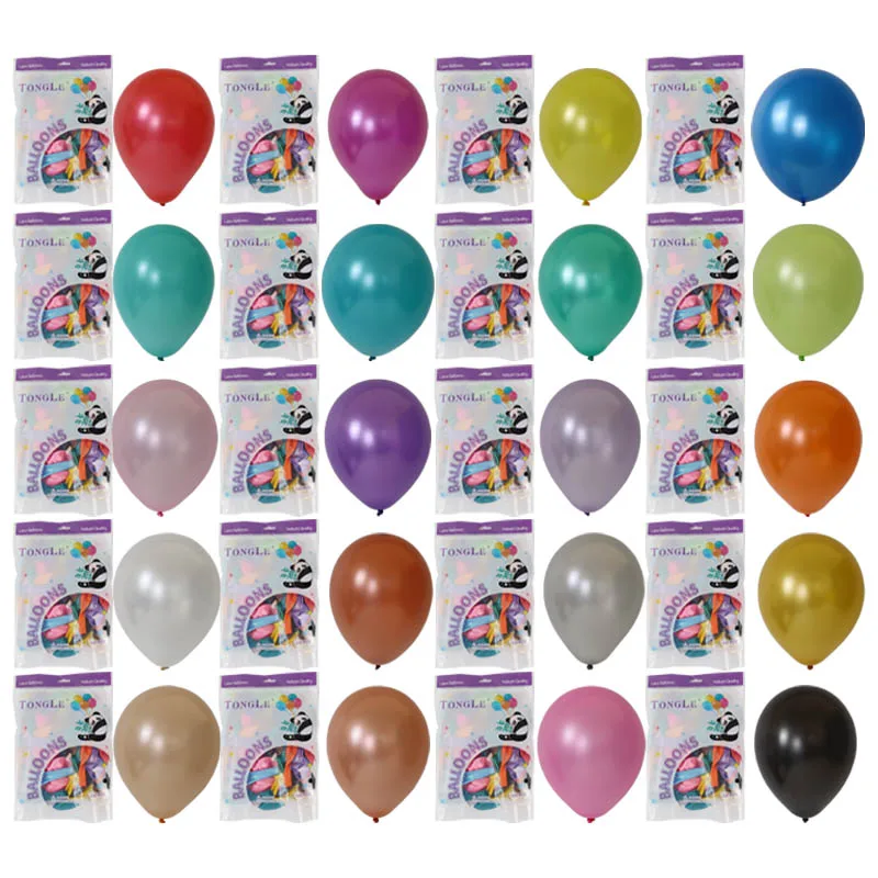 Custom printed balloon latex pear color balloon