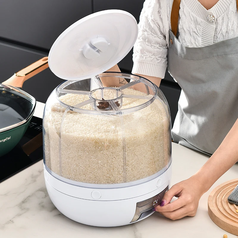 Jeko&Jeko Food-Grade Material Large Capacity Food Storage Box For Kitchen Grain Rice Container
