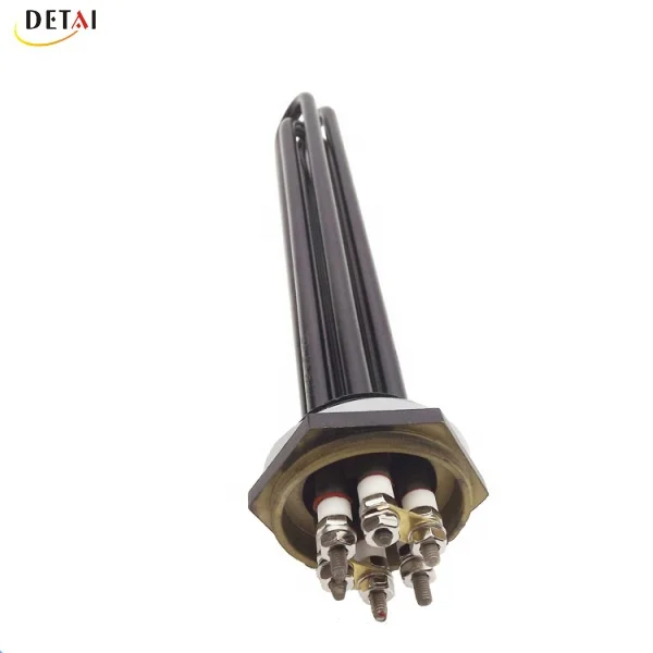 220V 7500W 3 фазы нагревательный элемент трубчатый погружной нагревательный элемент с резьбой BSP 1,5 дюйма