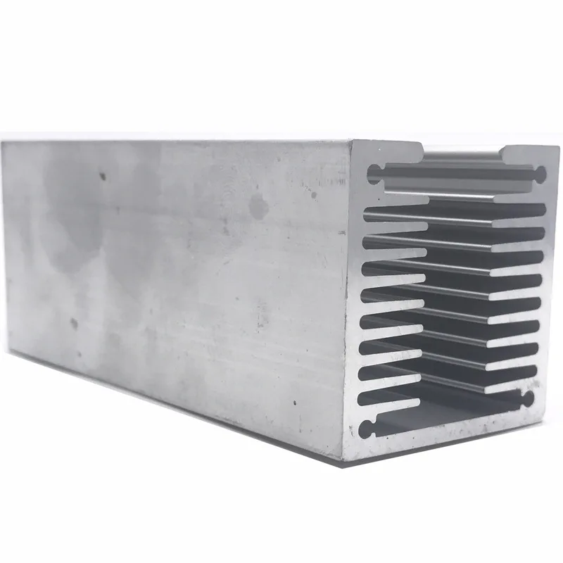 Large Aluminum Heatsink High Power Amplifier Heat Sink 400(W)*50(H)*50 (L)mm