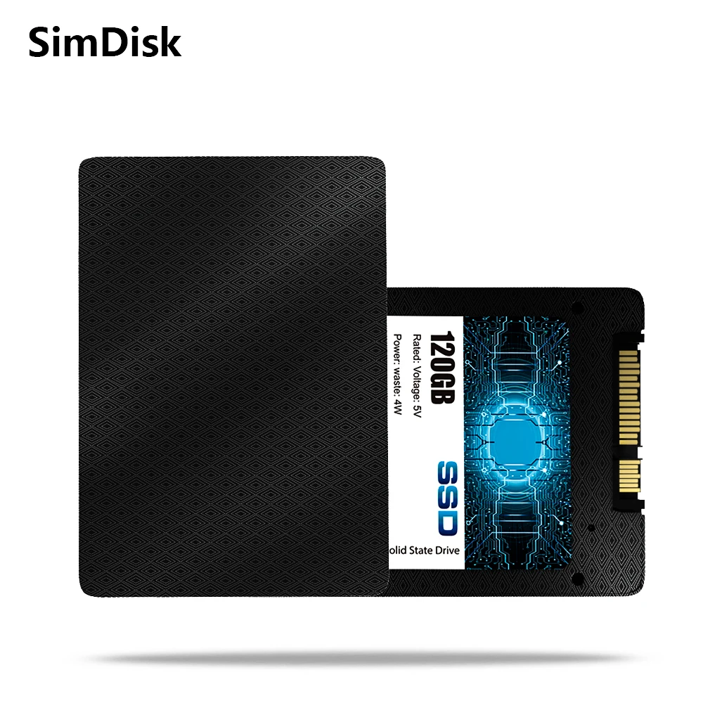 SimDisk SATA III 2.5 inch SSD 120GB 128GB 240GB 256GB 480GB 512GB 960GB 1TB 2TB High-Speed Internal Hard