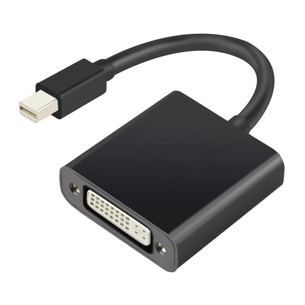 
MINI Display Port to DVI MINI DP MALE to DVI Female Adapter Support 1080P 3D 