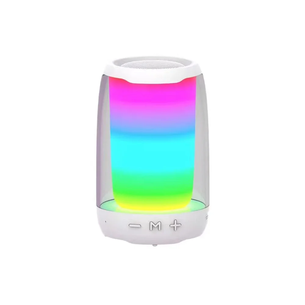 Most Popular Cheap Price RGB Lighting Speaker Wireless Aux Usb TF FM Radio Super Bass Loud Portable Mini Speaker