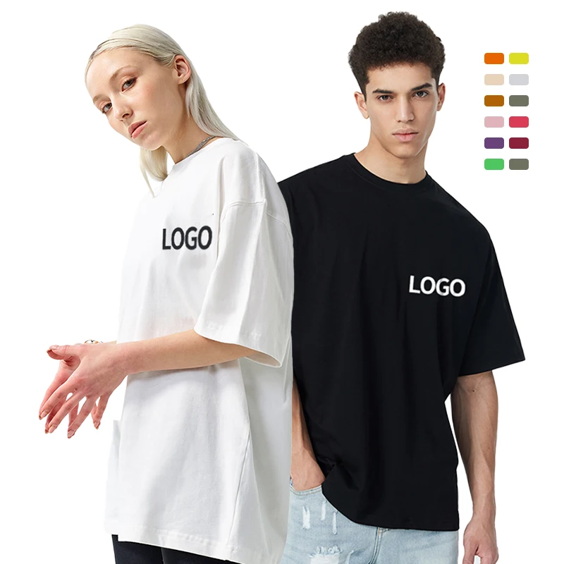 custom high quality plus size tee mens clothing 100% Cotton wholesale plain t shirts manufacturer oversized tshirt unisex