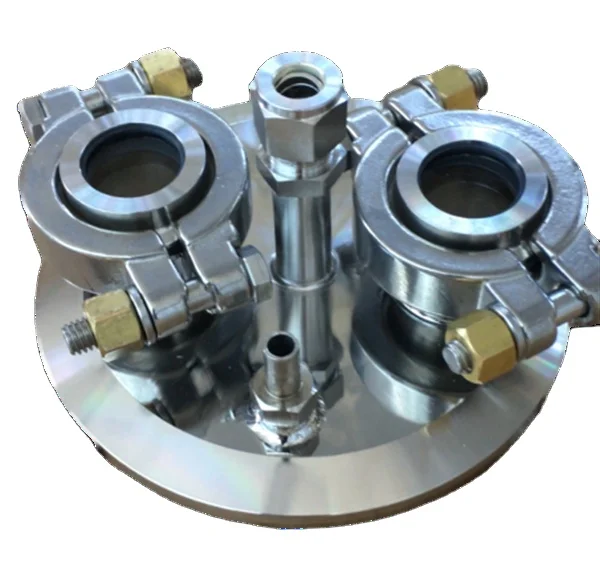 Semiconductor Use Stainless Steel High Pressure Clamp Hinge Tri-clover Quick Heavy Duty Clamps