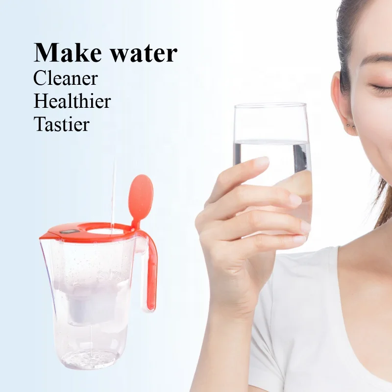 2021 Alkaline small portable water filter ionizer pitcher jug with handle for