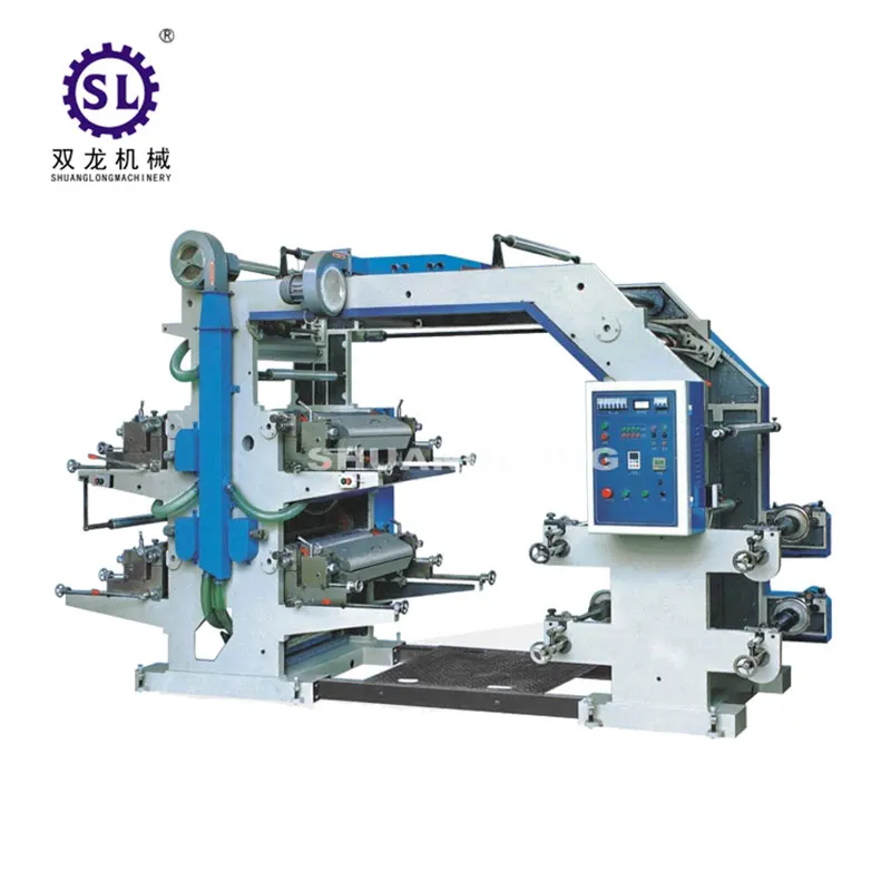 Four Color Flexo Flexographic Printing Machine