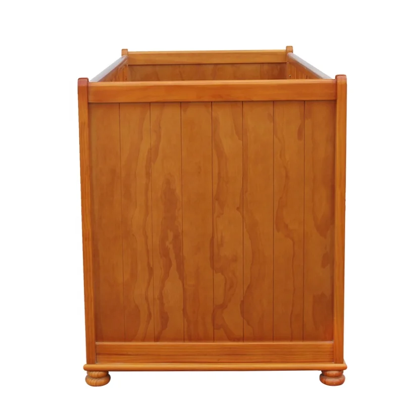 Factory directly supply new style solid wood storage bed