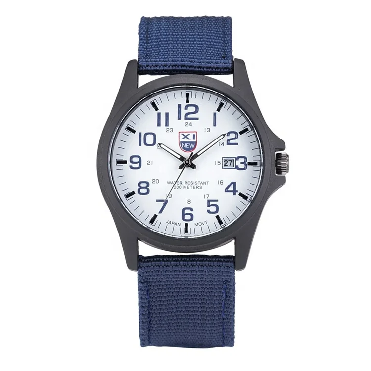 Dropshipping XINEW Outdoor Mens Date Sports Quartz Wrist Watch