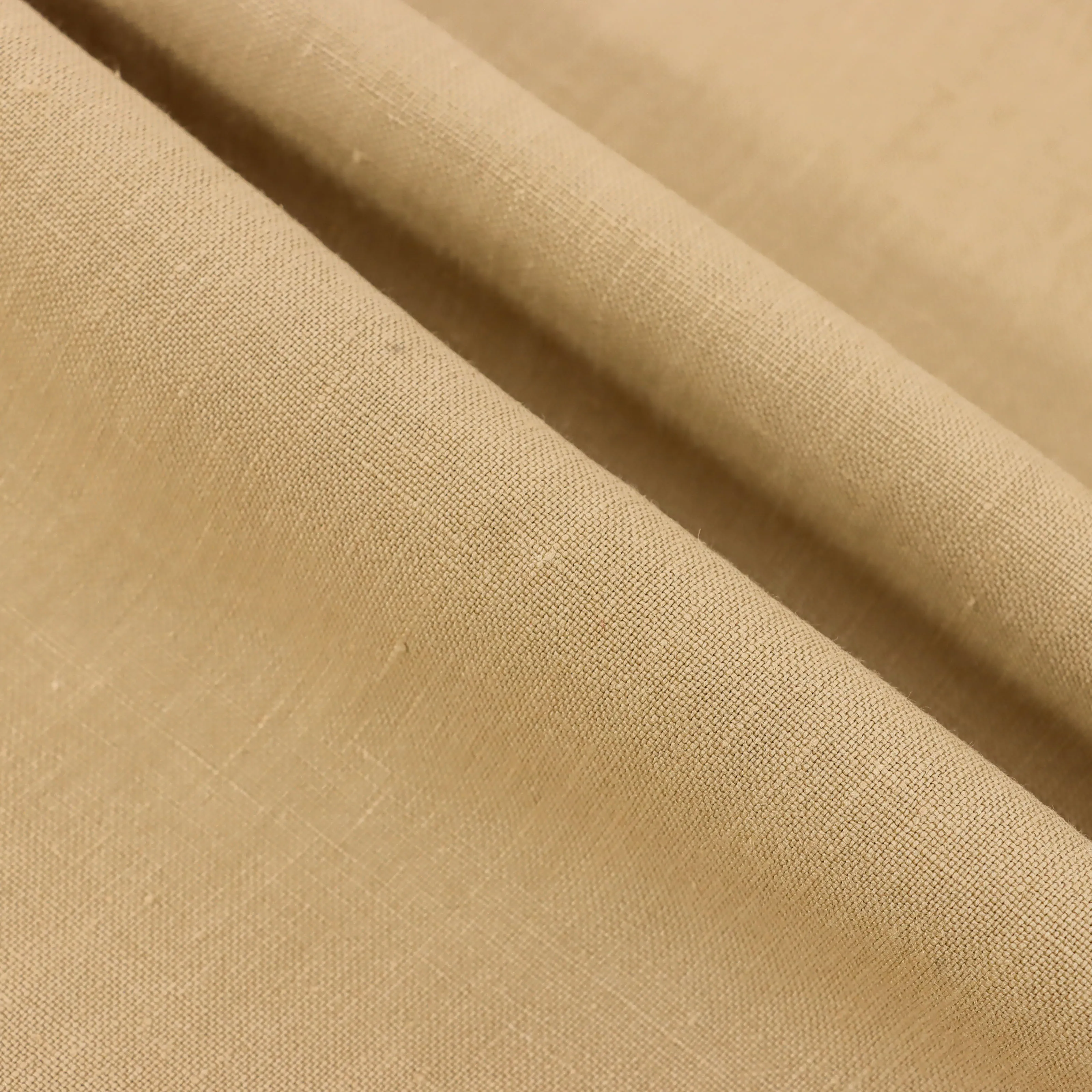 sales Factory Pure Plain Linen Fabric Dress Design Fabric upholstery cloth fabrics free sample