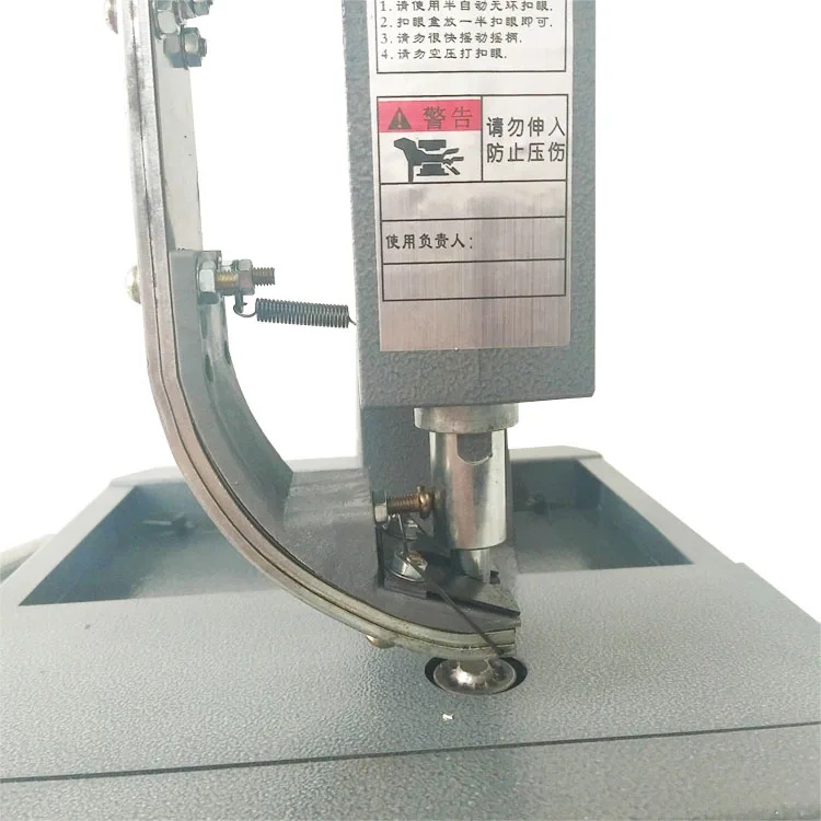 Semi-automatic Eyelet Press Machine