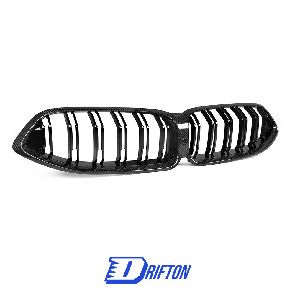 Dry Carbon Fiber Front Grille For BMW 8 Series G14 G15 G16