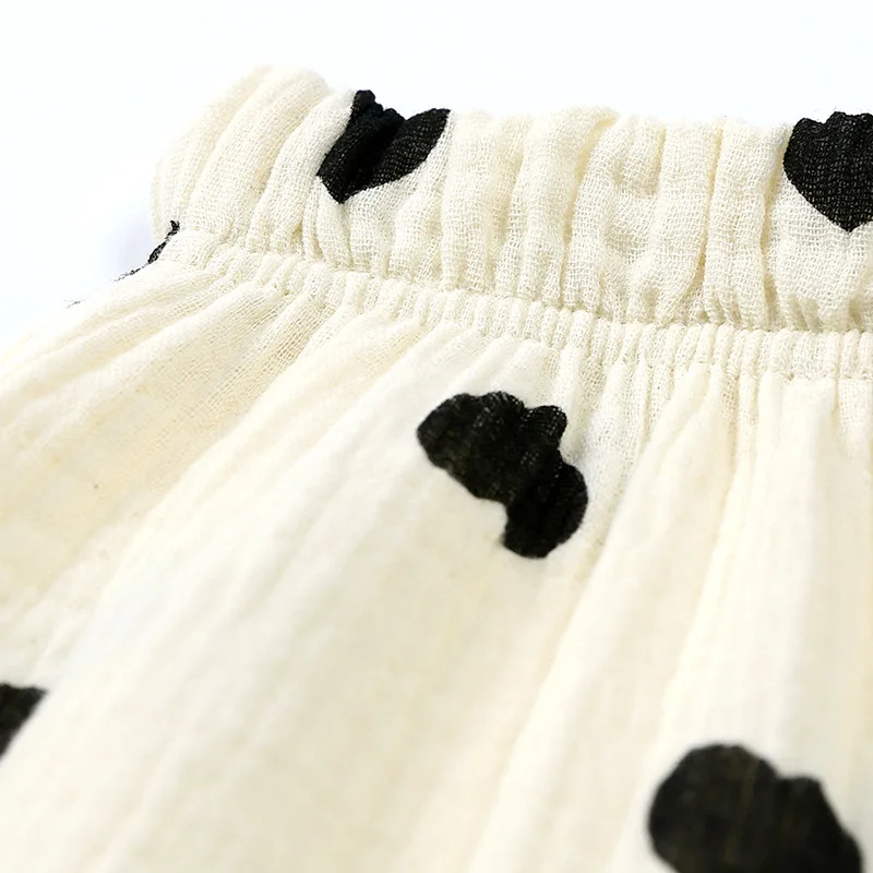 Kids Tales New Korean style cotton kids Jogger trousers printed casual children loose bloomers lantern pants unisex boys girls sport pants