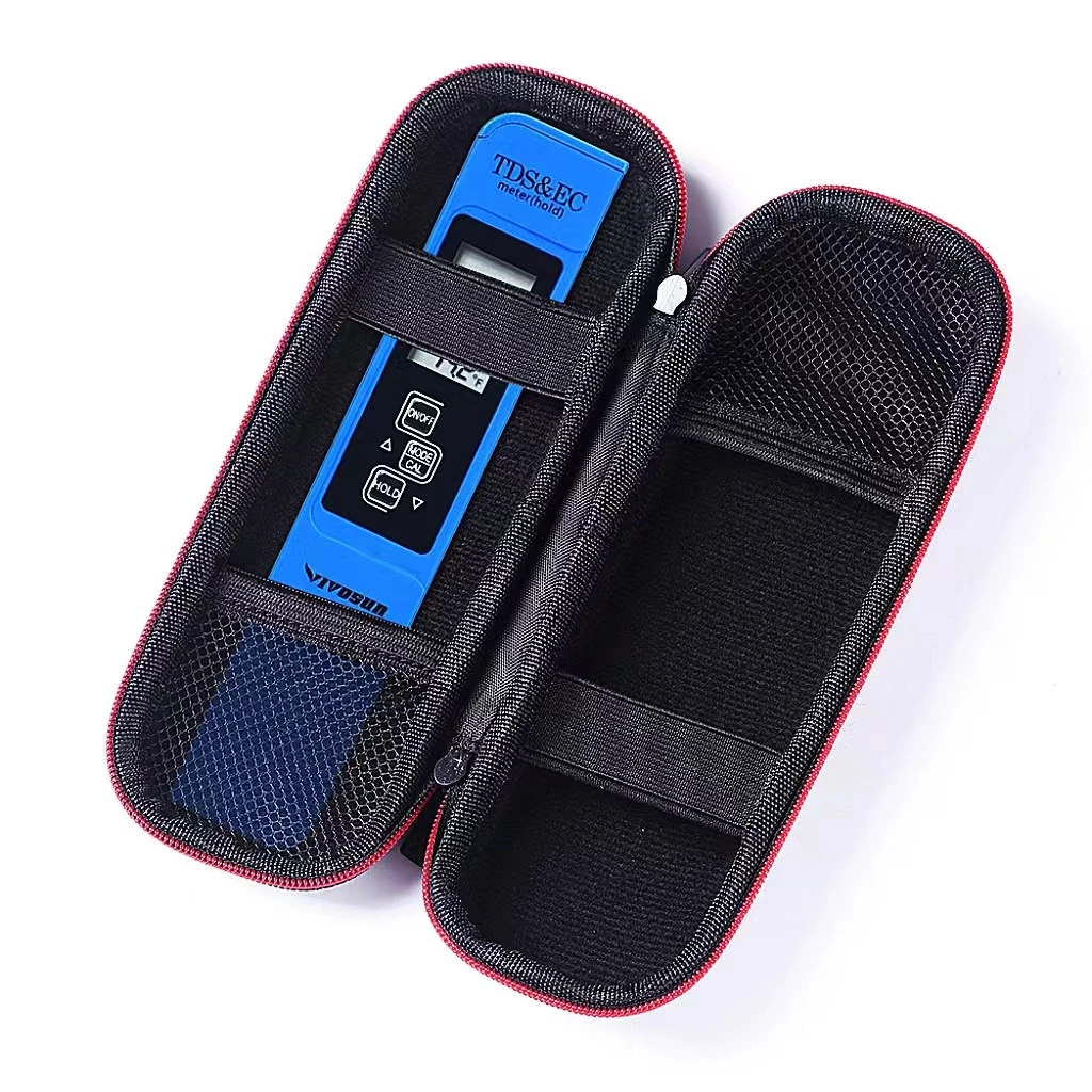Professional Custom Ph Test Meter Water Quality Testing Instrument Storage Bag Portable Eva Shock-Proof Storage Hard Box