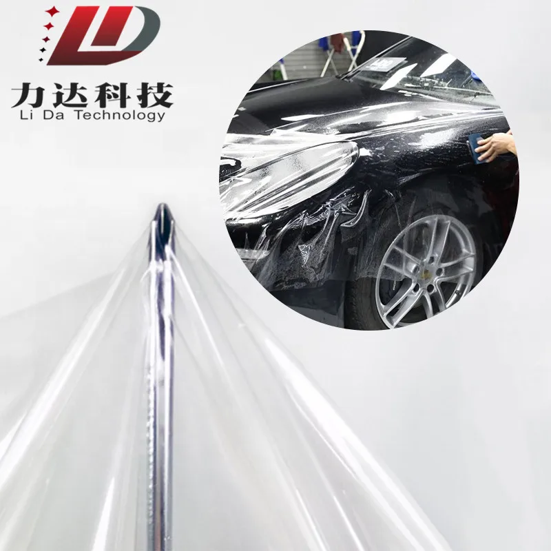 TPU Stretchable Waterproof Hood Decal/Car Stickers/PPF Transparent Auto Body Side Car Stickers