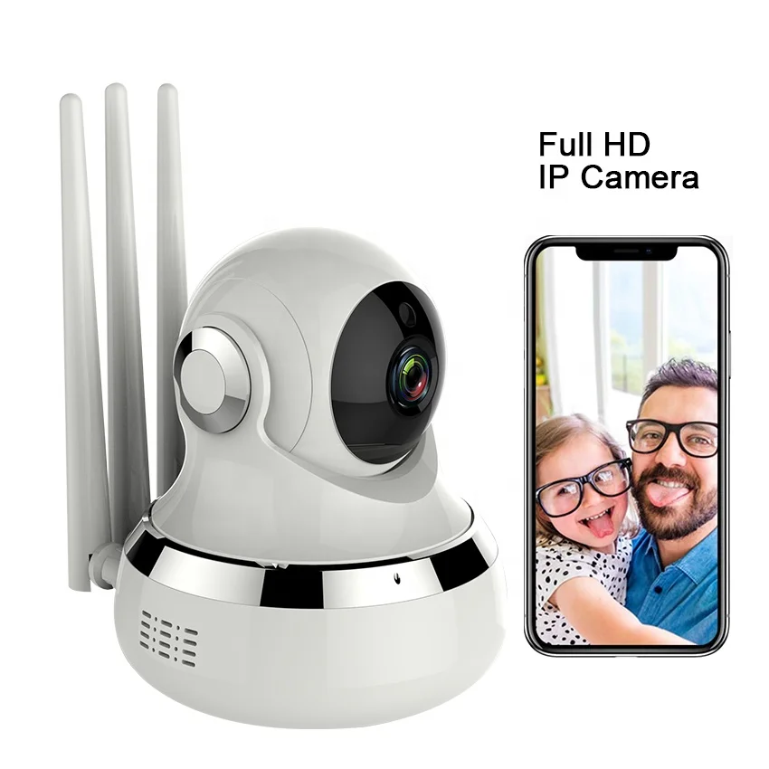 3.6mm 720P HD CCTV Wireless Surveillance Work with Mobile Phone APP Indoor Wireless Security Camera