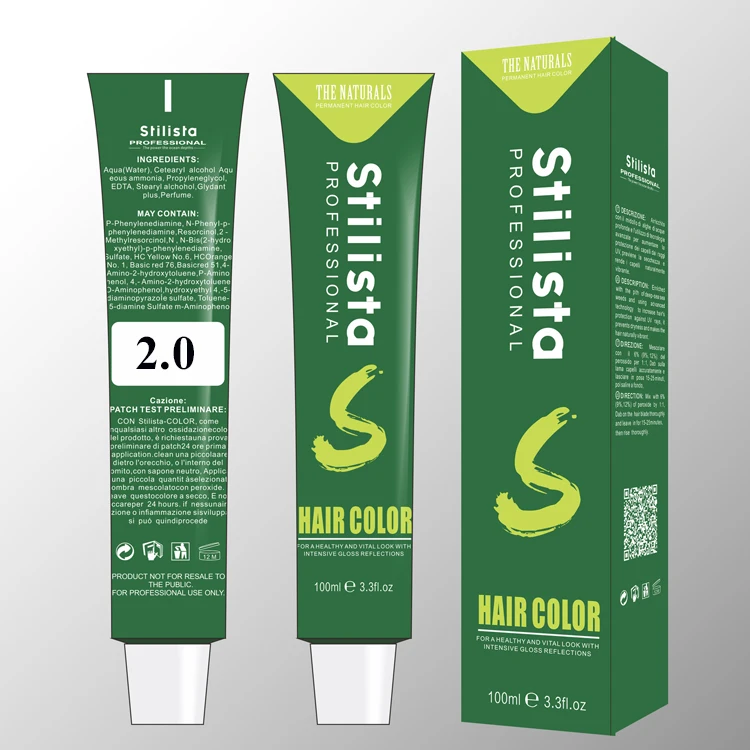Hair Dye Cream Product Name And ISO, GMPC Certification Salon Use Herbal Hair Dye