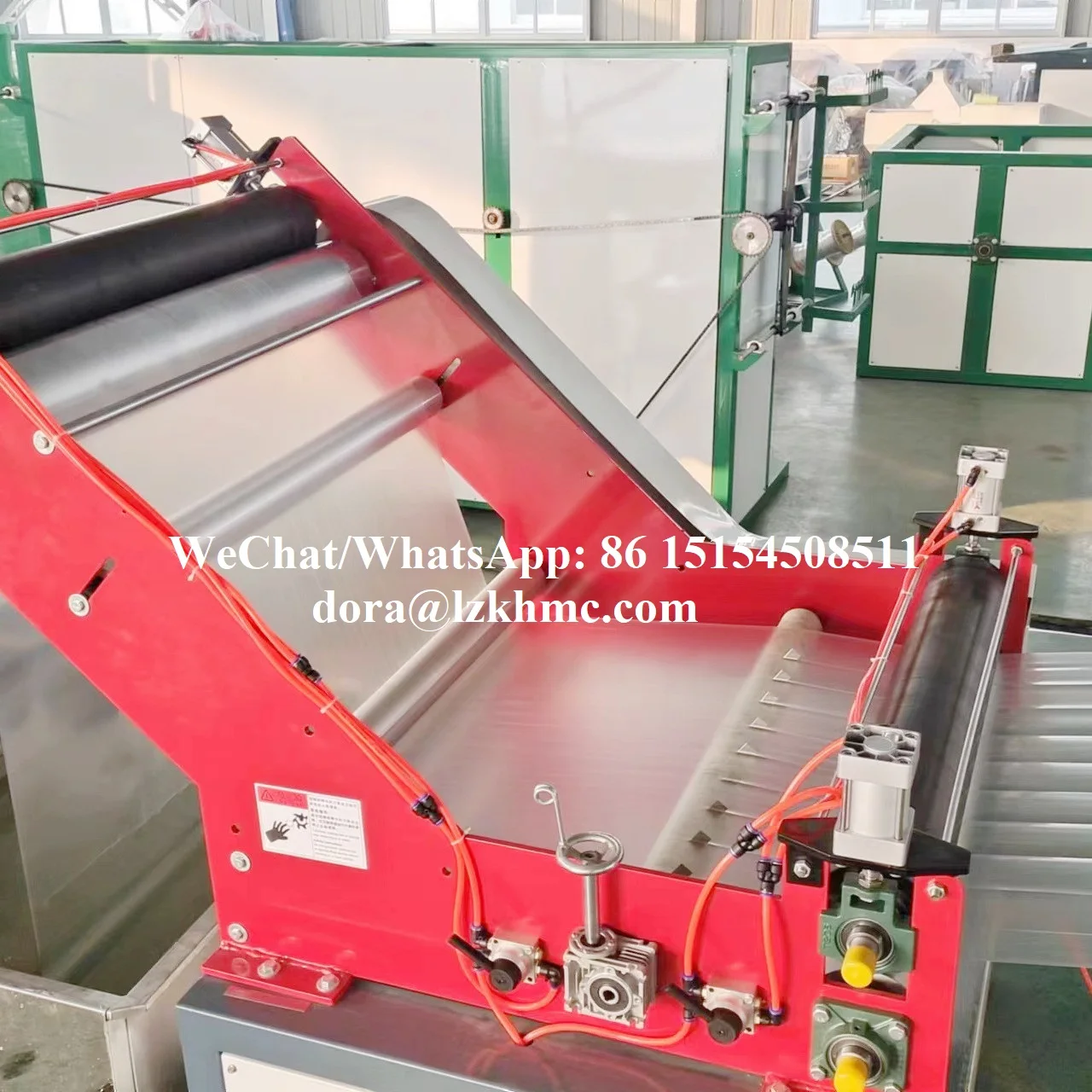 PP Polypropylene raffia split film manufacturing machine/ Machine de fabrication de film fendu en raphia en polyprop