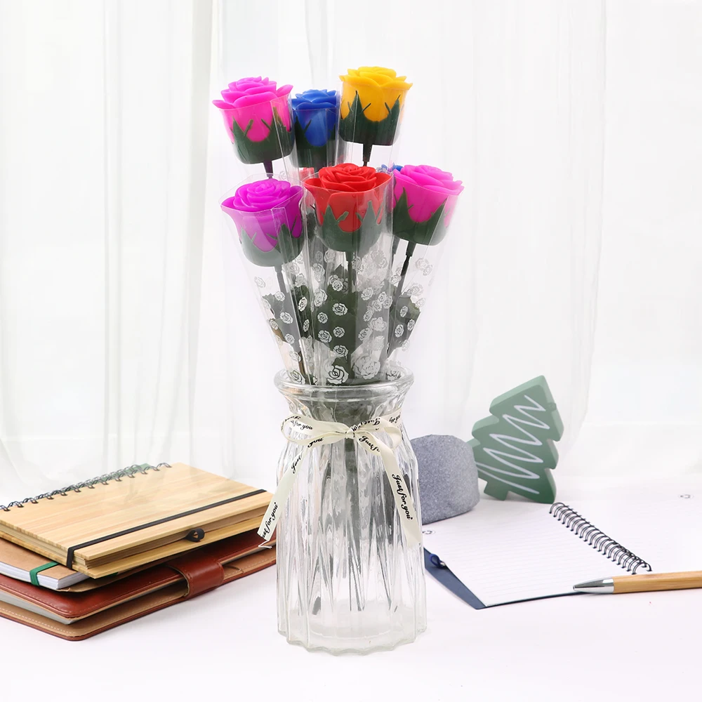 
Promotional Plastic LED Rose Flower for Party or Lovers Gift 