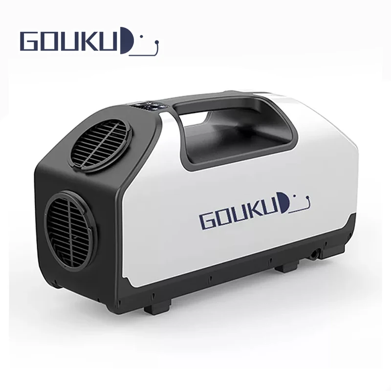 Outdoor movable 24v universal DC tent air conditioner compressor refrigeration mini portable air conditioner
