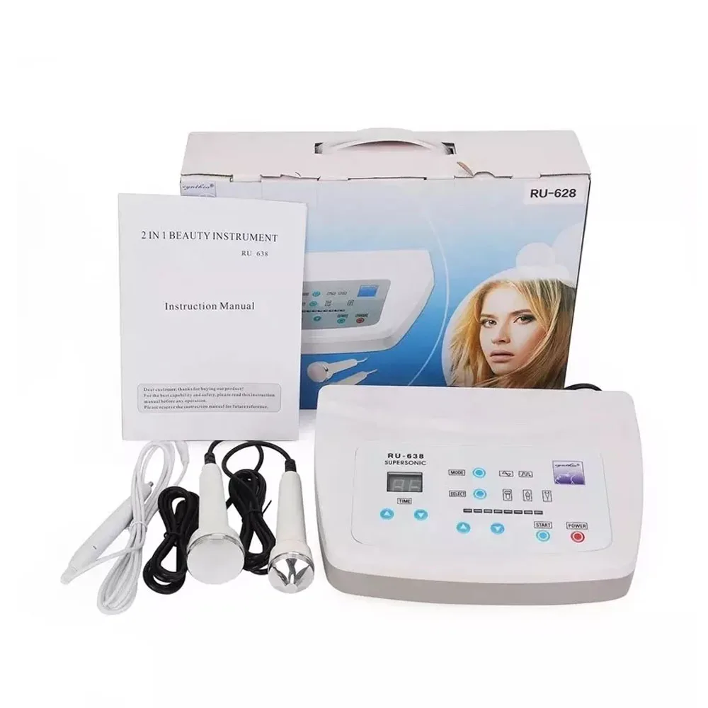 RU-638 Ultrasonic Women Skin Care Whitening Freckle Removal High Frequency Lifting Skin Beauty Facial Machine