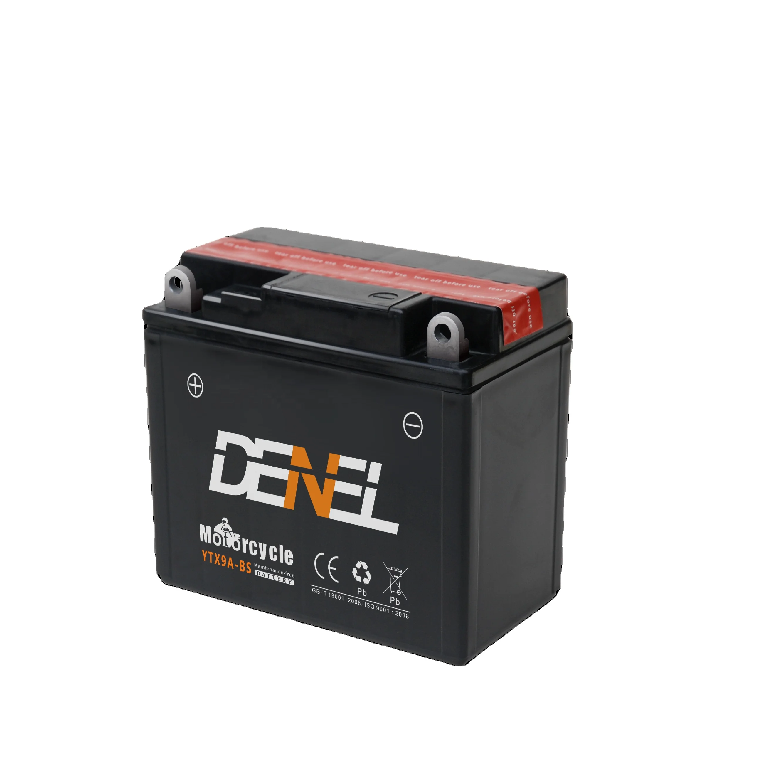 DENEL YTX9A-BS свинцово-кислотная АКБ для мотоциклов