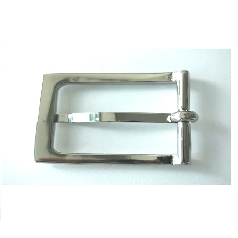 Long life High quality Wholesale High Polished and Shiny Nickel Solid Brass Pin Belt Buckles