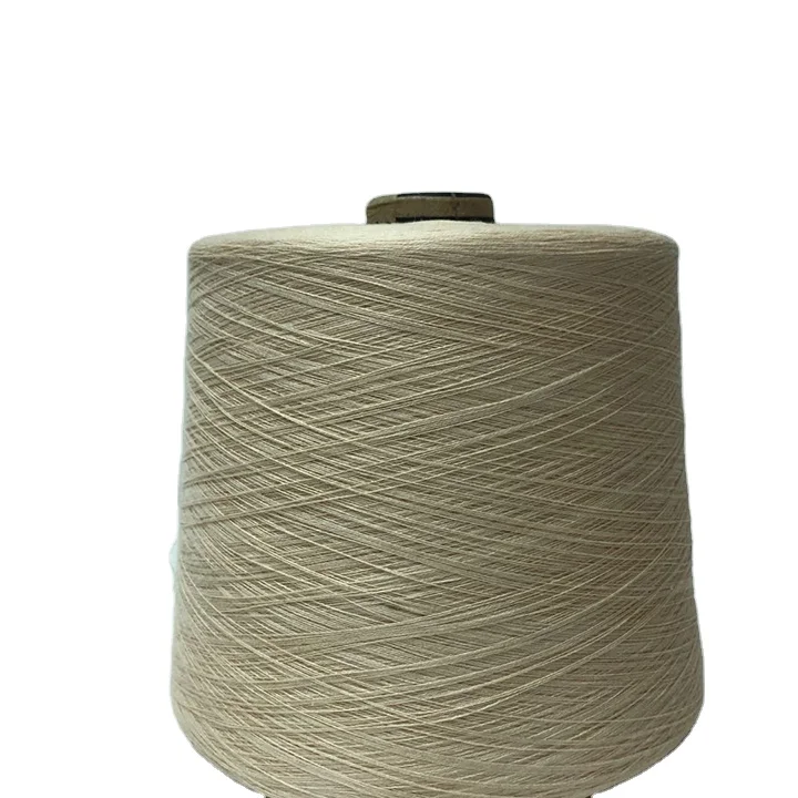 
Natural 30s / 1 21/1 16S/1 linen 55% cotton 45% blended yarn is used for knitted fabrics 