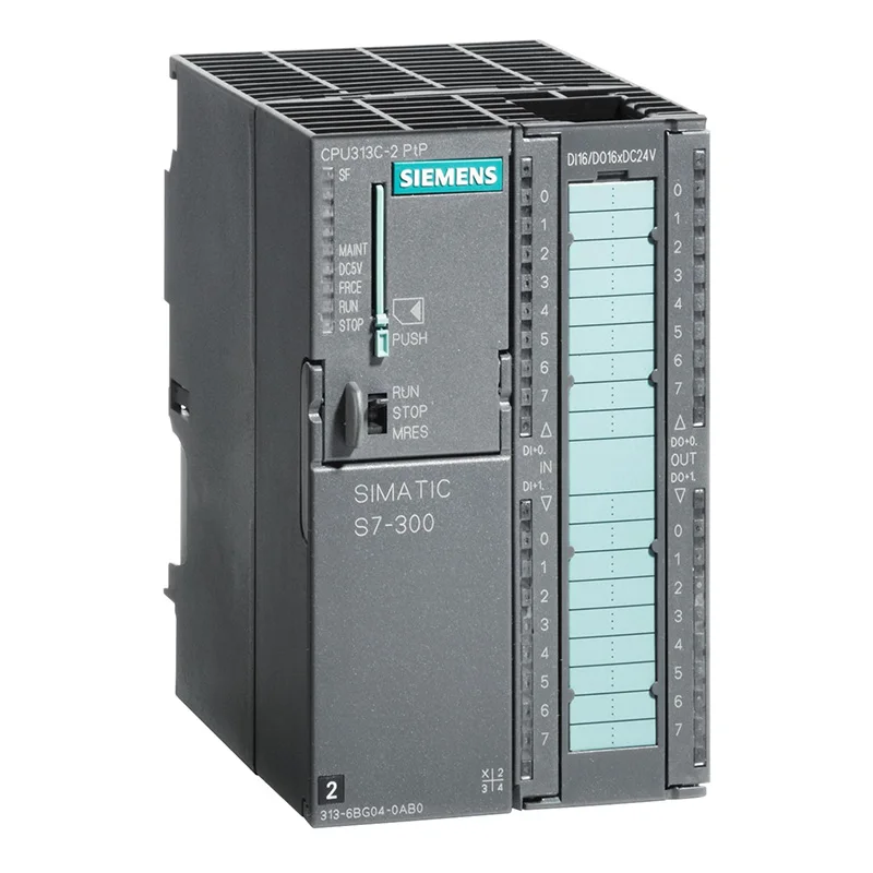 100% Originalindustrial control PLC  S7-300 CPU 313C-2 PTP  Compact CPU with MPI 6ES7313-6BG04-0AB0